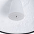 GloboStar® SERENIA 01270 Μοντέρνο Κρεμαστό Φωτιστικό Καμπάνα Μονόφωτο 1 x E27 IP20 Μαύρο Μέταλλο με Λευκό Γύψο - Μ60 x Π60 x Υ30cm - ledmania.gr