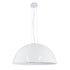 GLOBOSTAR® SERENIA 01271 Μοντέρνο Κρεμαστό Φωτιστικό Οροφής με Ντουί 1 x E27 AC 220-240V IP20 - Λευκό - Μ60 x Π60 x Υ30cm - ledmania.gr