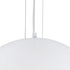 GLOBOSTAR® SERENIA 01271 Μοντέρνο Κρεμαστό Φωτιστικό Οροφής με Ντουί 1 x E27 AC 220-240V IP20 - Λευκό - Μ60 x Π60 x Υ30cm - ledmania.gr