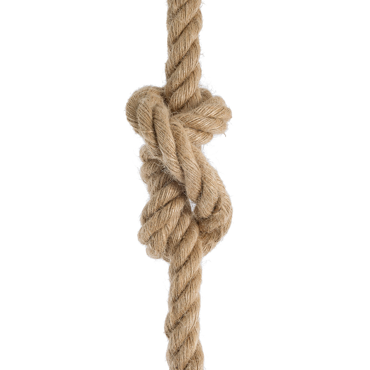 GLOBOSTAR® ROPE 01278 Boho Κρεμαστό Φωτιστικό Οροφής με Ντουί 1 x E27 AC 220-240V IP20 - Μπεζ - Μ10 x Π3.5 x Y100cm