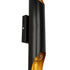 GLOBOSTAR® ESTERINA 01302 Μοντέρνο Φωτιστικό Τοίχου - Απλίκα με Ντουί 2 x E27 AC 220-240V IP20 - Μαύρο & Χρυσό - Μ5.5 x Π8 x Υ60cm - ledmania.gr