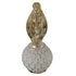 GloboStar® MERMAID 01317 Vintage Industrial Φωτιστικό Τοίχου Απλίκα Μονόφωτο Mπρούτζινο Μεταλλικό με Λευκό Ματ Γυαλί Φ12 x Μ28 x Π12.5 x Υ27cm - ledmania.gr