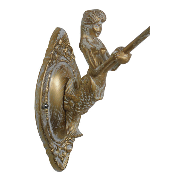 GloboStar® MERMAID 01317 Vintage Industrial Φωτιστικό Τοίχου Απλίκα Μονόφωτο Mπρούτζινο Μεταλλικό με Λευκό Ματ Γυαλί Φ12 x Μ28 x Π12.5 x Υ27cm - ledmania.gr