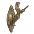 GloboStar® MERMAID 01317 Vintage Industrial Φωτιστικό Τοίχου Απλίκα Μονόφωτο Mπρούτζινο Μεταλλικό με Λευκό Ματ Γυαλί Φ12 x Μ28 x Π12.5 x Υ27cm - ledmania.gr
