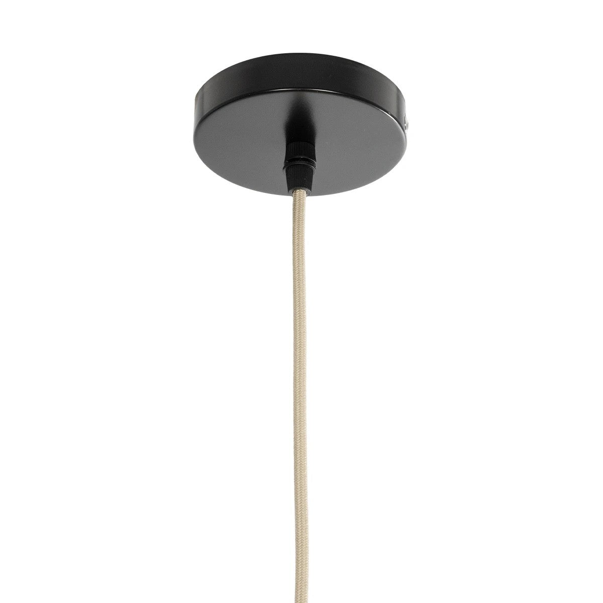 GLOBOSTAR® BAHAMAS 01370 Boho Κρεμαστό Φωτιστικό Οροφής με Ντουί 1 x E27 AC 220-240V IP20 - Μπεζ - Μ60 x Π60 x Υ60cm