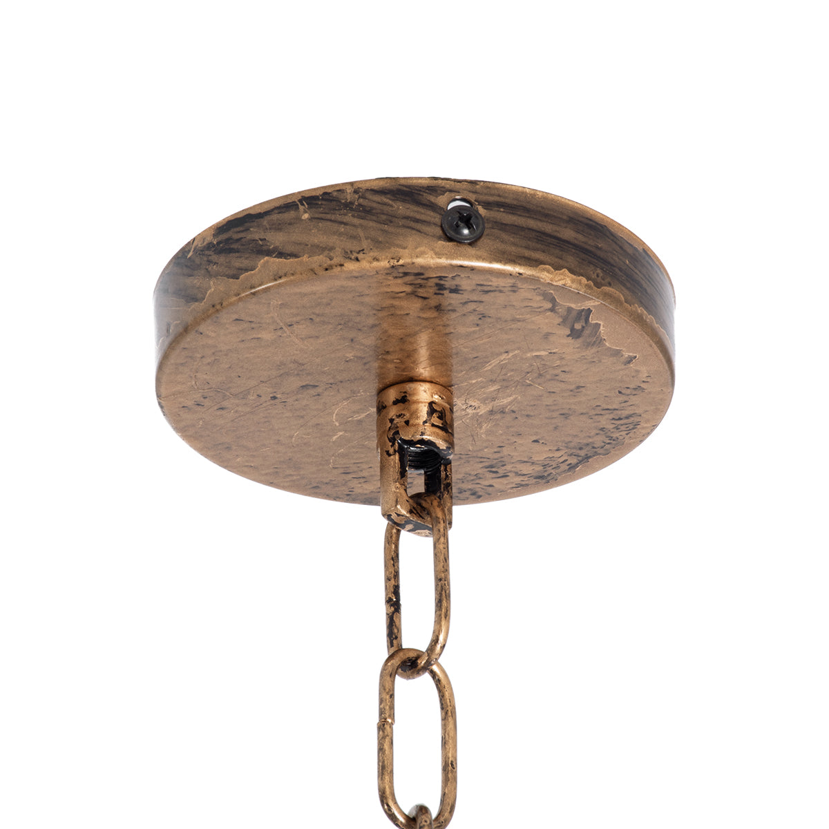 GloboStar® FERULE 01380 Vintage Industrial Κρεμαστό Φωτιστικό Οροφής Πολύφωτο 10 x E27 Μπρούτζινο Μεταλλικό με Μπεζ Σχοινί Μ150 x Π4 x Y62.5cm - ledmania.gr
