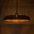GLOBOSTAR® SAHARA 01416 Boho Κρεμαστό Φωτιστικό Οροφής με Ντουί 1 x E27 AC 220-240V IP20 - Μπεζ & Μαύρο - Μ80 x Π80 x Y25cm - ledmania.gr