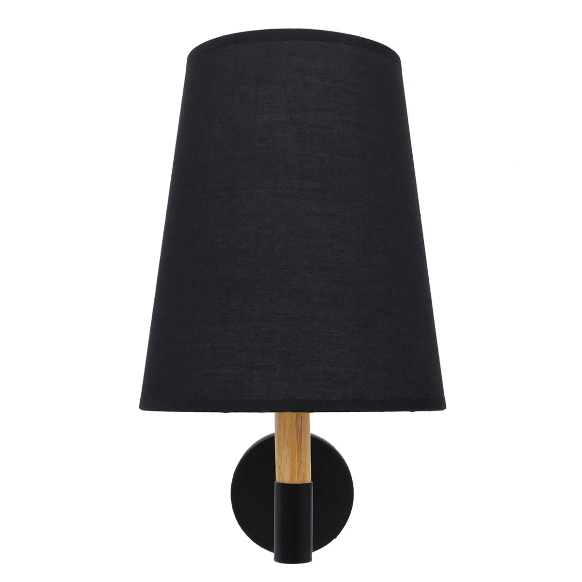 GLOBOSTAR® LYDFORD 01432 Μοντέρνο Φωτιστικό Τοίχου - Απλίκα με Ντουί 1 x E27 AC 220-240V IP20 - Μαύρο - Μ20 x Π28 x Υ36cm - ledmania.gr