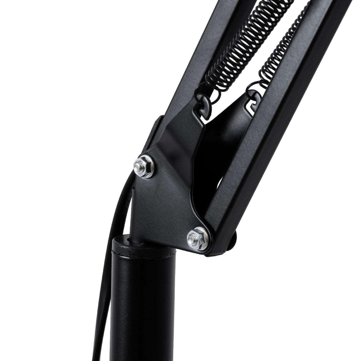 GLOBOSTAR® AUDREY 01468 Vintage Επιδαπέδιο Φωτιστικό με Ντουί 1 x E27 AC 220-240V IP20 - Μαύρο - Μ15 x Π15 x Υ190cm - ledmania.gr