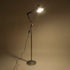 GLOBOSTAR® AUDREY 01469 Vintage Επιδαπέδιο Φωτιστικό με Ντουί 1 x E27 AC 220-240V IP20 - Ασημί - Μ15 x Π15 x Υ190cm - ledmania.gr