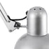 GLOBOSTAR® AUDREY 01469 Vintage Επιδαπέδιο Φωτιστικό με Ντουί 1 x E27 AC 220-240V IP20 - Ασημί - Μ15 x Π15 x Υ190cm - ledmania.gr