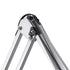GLOBOSTAR® AUDREY 01469 Vintage Επιδαπέδιο Φωτιστικό με Ντουί 1 x E27 AC 220-240V IP20 - Ασημί - Μ15 x Π15 x Υ190cm - ledmania.gr