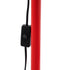 GLOBOSTAR® AUDREY 01470 Vintage Επιδαπέδιο Φωτιστικό με Ντουί 1 x E27 AC 220-240V IP20 - Κόκκινο - Μ15 x Π15 x Υ190cm