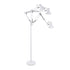 GLOBOSTAR® AUDREY 01471 Vintage Επιδαπέδιο Φωτιστικό με Ντουί 1 x E27 AC 220-240V IP20 - Λευκό - Μ15 x Π15 x Υ190cm - ledmania.gr