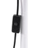 GLOBOSTAR® AUDREY 01471 Vintage Επιδαπέδιο Φωτιστικό με Ντουί 1 x E27 AC 220-240V IP20 - Λευκό - Μ15 x Π15 x Υ190cm - ledmania.gr