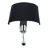 GLOBOSTAR® ELEGANT 01492 Μοντέρνο Φωτιστικό Τοίχου - Απλίκα Ξενοδοχείου Reading Light με Ντουί 1 x E27 LED 3W 360lm 36° AC 220-240V IP20 Θερμό Λευκό 2700K - Bridgelux COB Chip - Χρώμιο & Μαύρο - Μ26.5 x Π15 x Υ43cm - 2 Χρόνια Εγγύηση - ledmania.gr