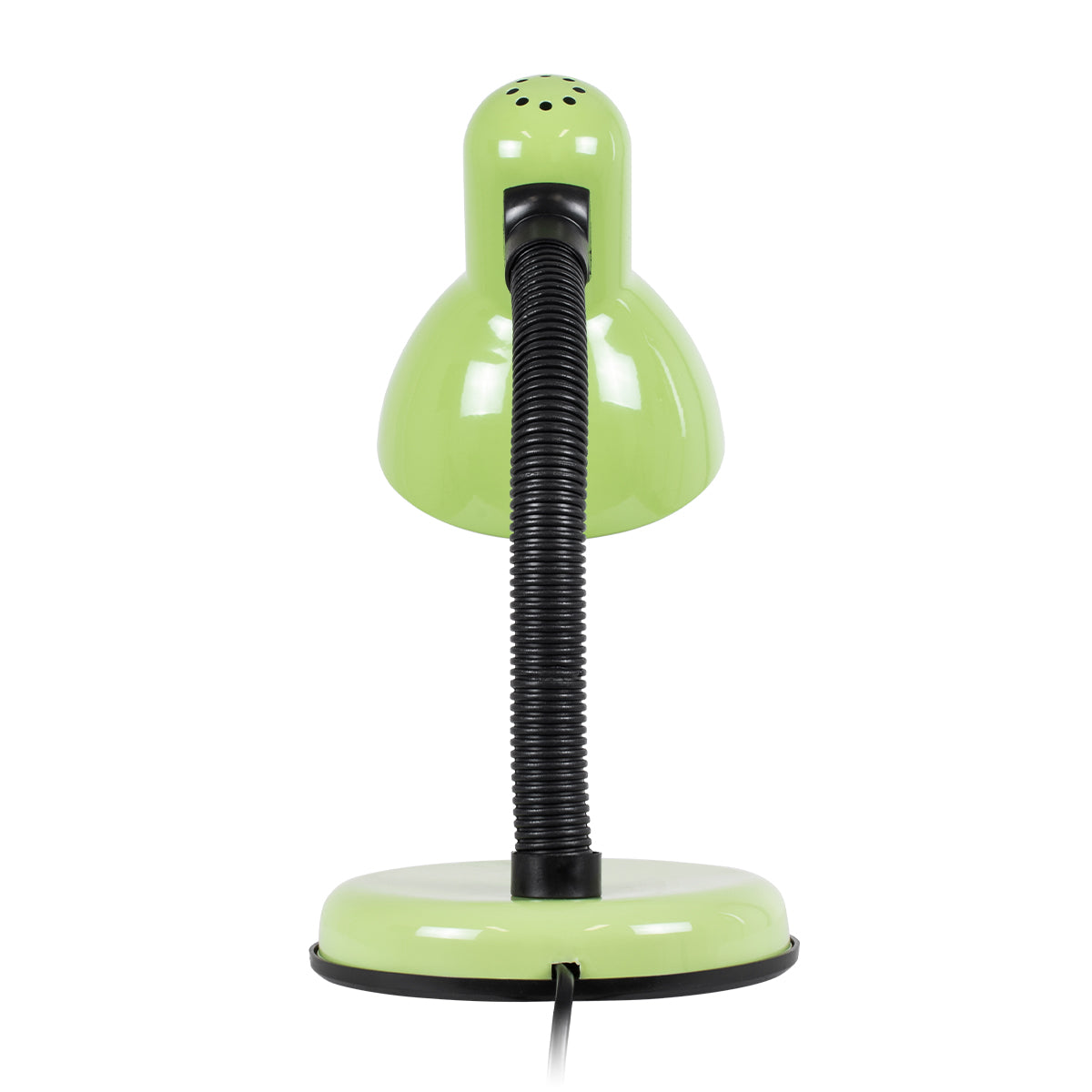 GLOBOSTAR® STUDENT 01533 Μοντέρνο Επιτραπέζιο Φωτιστικό Πορτατίφ με Ντουί 1 x E27 AC 220-240V IP20 - Πράσινο & Μαύρο - Μ12 x Π12 x Υ32cm