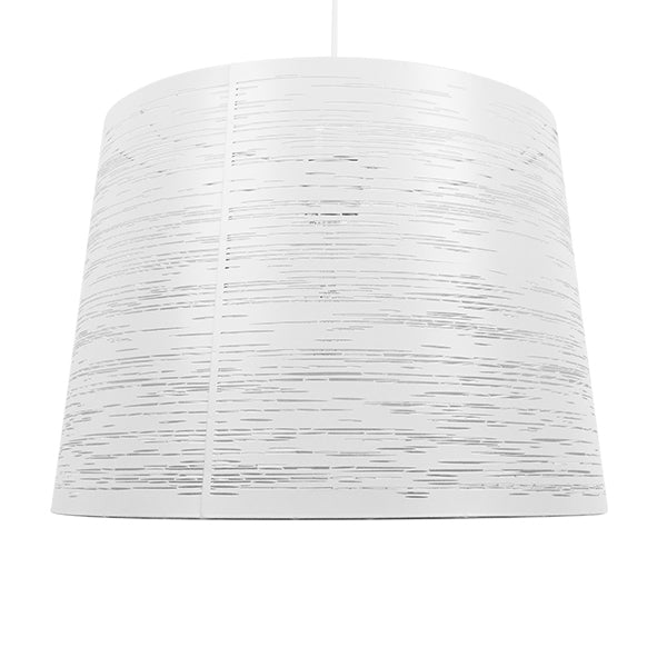 GloboStar® ACCADEMIA 01557 Μοντέρνο Industrial Κρεμαστό Φωτιστικό Οροφής Μονόφωτο 1 x E27 Μεταλλικό Λευκό Καμπάνα Φ35 x Υ25cm - ledmania.gr