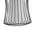GLOBOSTAR® LILY 01559 Vintage Κρεμαστό Φωτιστικό Οροφής με Ντουί 1 x E27 AC 220-240V IP20 - Μαύρο & Λευκό - Μ25 x Π25 x Υ61cm
