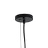 GLOBOSTAR® LILY 01560 Vintage Κρεμαστό Φωτιστικό Οροφής με Ντουί 1 x E27 AC 220-240V IP20 - Μαύρο & Λευκό - Μ25 x Π25 x Υ67cm - ledmania.gr