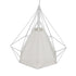 GLOBOSTAR® KAIRI 01619 Μοντέρνο Κρεμαστό Φωτιστικό Οροφής με Ντουί 1 x E27 AC 220-240V IP20 - Λευκό - Μ38 x Π38 x Υ39cm - ledmania.gr