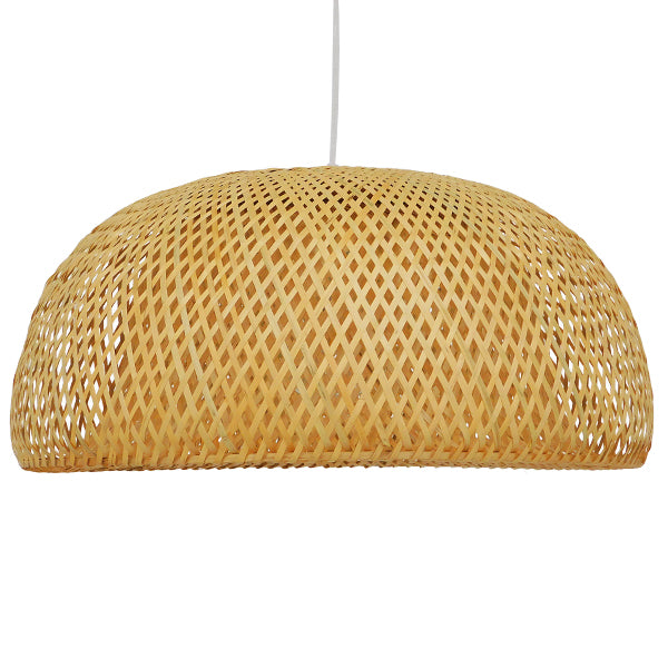 GLOBOSTAR® SAN TROPEZ 01627 Boho Κρεμαστό Φωτιστικό Οροφής με Ντουί 1 x E27 AC 220-240V IP20 - Μπεζ - Μ60 x Π60 x Υ29cm - ledmania.gr