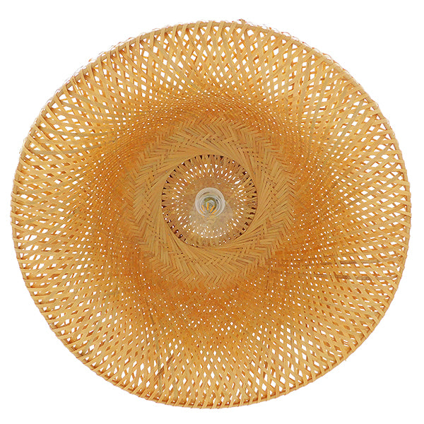 GLOBOSTAR® SAN TROPEZ 01627 Boho Κρεμαστό Φωτιστικό Οροφής με Ντουί 1 x E27 AC 220-240V IP20 - Μπεζ - Μ60 x Π60 x Υ29cm - ledmania.gr
