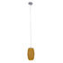 GloboStar® INCASS 01631 Vintage Κρεμαστό Φωτιστικό Ανάρτηση Μονόφωτο 1 x E27 IP20 Μπεζ Rattan - Μ15 x Π15 x Υ25cm - ledmania.gr