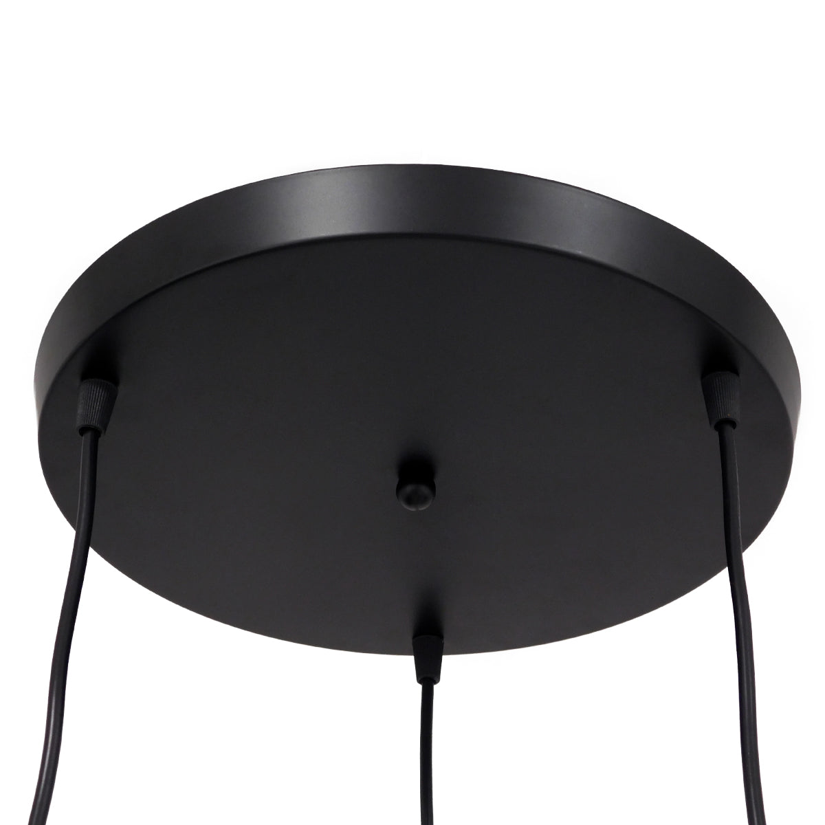 GLOBOSTAR® FIGURE 10001655 Παιδικό Κρεμαστό Φωτιστικό Οροφής με Ντουί 3 x E27 AC 220-240V IP20 - Μαύρο - Μ45 x Π45 x Υ40cm