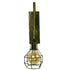 GLOBOSTAR® RYDON 01659 Vintage Φωτιστικό Τοίχου - Απλίκα με Ντουί 1 x E27 AC 220-240V IP20 - Μπρούτζινο Εφέ Σκουριάς - Μ15 x Π24 x Υ70cm - ledmania.gr