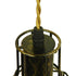 GLOBOSTAR® RYDON 01659 Vintage Φωτιστικό Τοίχου - Απλίκα με Ντουί 1 x E27 AC 220-240V IP20 - Μπρούτζινο Εφέ Σκουριάς - Μ15 x Π24 x Υ70cm - ledmania.gr