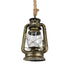 GLOBOSTAR® BARBAROSSA 01705 Vintage Κρεμαστό Φωτιστικό Οροφής με Ντουί 1 x E27 AC 220-240V IP20 - Μπρούτζινο - Μ18 x Π18 x Υ28cm