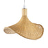 GLOBOSTAR® CUBA 01715 Boho Κρεμαστό Φωτιστικό Οροφής με Ντουί 1 x E27 AC 220-240V IP20 - Μπεζ - Μ33 x Π33 x Υ25cm - ledmania.gr