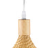 GLOBOSTAR® CUBA 01715 Boho Κρεμαστό Φωτιστικό Οροφής με Ντουί 1 x E27 AC 220-240V IP20 - Μπεζ - Μ33 x Π33 x Υ25cm - ledmania.gr