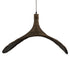 GLOBOSTAR® CUBA 01722 Boho Κρεμαστό Φωτιστικό Οροφής με Ντουί 1 x E27 AC 220-240V IP20 - Καφέ - Μ63 x Π63 x Υ32cm