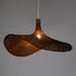 GLOBOSTAR® CUBA 01722 Boho Κρεμαστό Φωτιστικό Οροφής με Ντουί 1 x E27 AC 220-240V IP20 - Καφέ - Μ63 x Π63 x Υ32cm