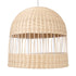 GLOBOSTAR® LUCIA 01726 Boho Κρεμαστό Φωτιστικό Οροφής με Ντουί 1 x E27 AC 220-240V IP20 - Μπεζ - Μ60 x Π60 x Y60cm - ledmania.gr
