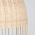 GLOBOSTAR® LUCIA 01726 Boho Κρεμαστό Φωτιστικό Οροφής με Ντουί 1 x E27 AC 220-240V IP20 - Μπεζ - Μ60 x Π60 x Y60cm - ledmania.gr