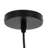 GloboStar® MINORCA 01733 Boho Κρεμαστό Φωτιστικό Ανάρτηση Μονόφωτο 1 x E27 IP20 Καφέ Ξύλο - Μ35 x Π35 x Y23cm - ledmania.gr
