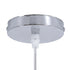 GloboStar® BORA-BORA 01735 Boho Κρεμαστό Φωτιστικό Καμπάνα Μονόφωτο 1 x E27 IP20 Μπεζ Ξύλο - Μ42 x Π42 x Y44cm - ledmania.gr
