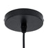 GloboStar® ARCHIPELAGO 01748 Boho Κρεμαστό Φωτιστικό Πλέγμα Μονόφωτο 1 x E27 IP20 Καφέ Ξύλο - Μ30 x Π30 x Υ63cm - ledmania.gr