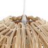 GLOBOSTAR® ARCHIPELAGO 01749 Boho Κρεμαστό Φωτιστικό Οροφής με Ντουί 1 x E27 AC 220-240V IP20 - Μπεζ - Μ40 x Π40 x Υ63cm - ledmania.gr