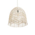 GLOBOSTAR® ALOHA 01751 Boho Κρεμαστό Φωτιστικό Οροφής με Ντουί 1 x E27 AC 220-240V IP20 - Μπεζ - Μ45 x Π45 x Υ48cm - ledmania.gr