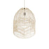 GLOBOSTAR® ALOHA 01751 Boho Κρεμαστό Φωτιστικό Οροφής με Ντουί 1 x E27 AC 220-240V IP20 - Μπεζ - Μ45 x Π45 x Υ48cm - ledmania.gr