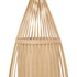 GLOBOSTAR® AZORES 01753 Boho Επιδαπέδιο Φωτιστικό με Ντουί 1 x E27 AC 220-240V IP20 - Μπεζ - Μ30 x Π30 x Υ90cm - ledmania.gr