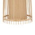 GLOBOSTAR® AZORES 01753 Boho Επιδαπέδιο Φωτιστικό με Ντουί 1 x E27 AC 220-240V IP20 - Μπεζ - Μ30 x Π30 x Υ90cm - ledmania.gr