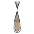 GloboStar® AZORES 01756 Boho Επιδαπέδιο Φωτιστικό Μονόφωτο 1 x E27 IP20 Καφέ & Μπεζ Ξύλο - Μ40 x Π40 x Υ150cm - ledmania.gr