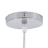 GloboStar® CUBA 01769 Boho Κρεμαστό Φωτιστικό Ανάρτηση Μονόφωτο 1 x E27 IP20 Μπεζ Ξύλο - Μ100 x Π100 x Υ55cm - ledmania.gr