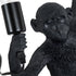 GLOBOSTAR® APES 01804 Μοντέρνο Φωτιστικό Τοίχου - Απλίκα με Ντουί 1 x E27 AC 220-240V IP20 - Μαύρο - Μ34 x Π31 x Υ61cm - ledmania.gr