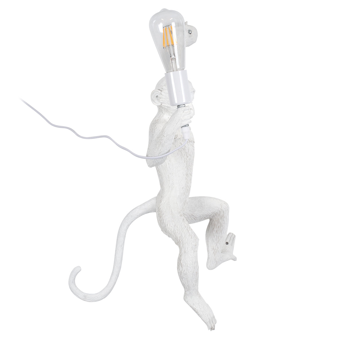GLOBOSTAR® APES 01805 Μοντέρνο Φωτιστικό Τοίχου - Απλίκα με Ντουί 1 x E27 AC 220-240V IP20 - Μαύρο - Μ34 x Π31 x Υ61cm - ledmania.gr